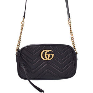 GUCCI GG Marmont Quilted Shoulder Bag